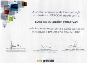 Certificado IGRPCOM 2012